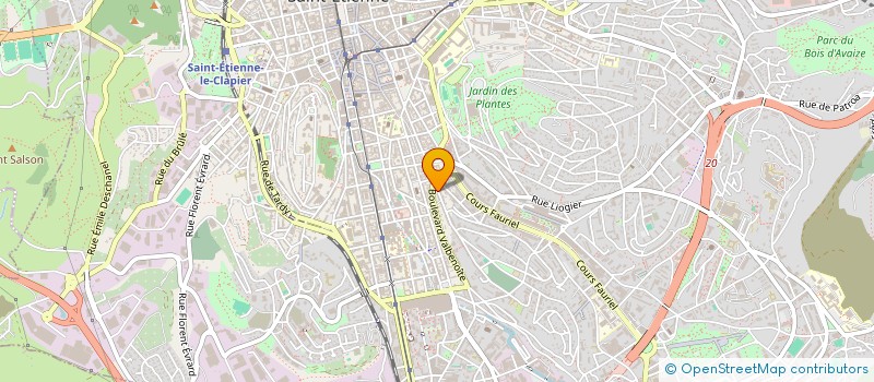 localisation de l'entreprise AVATARIA  SAINT-ETIENNE