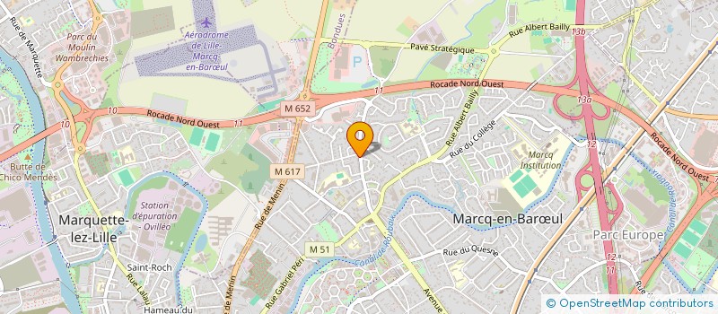 localisation de l'entreprise AVATWIN à MARCQ-EN-BARŒUL