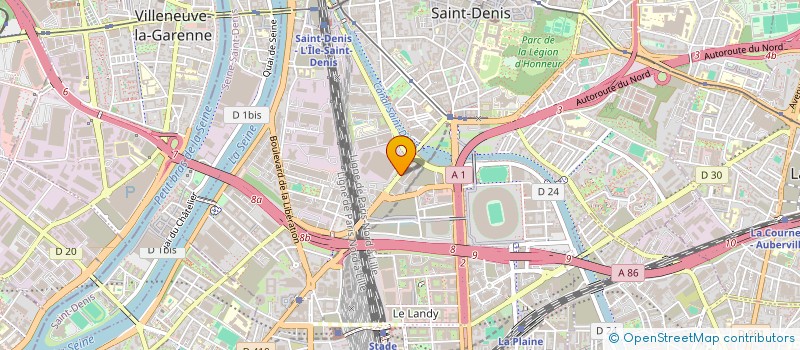 localisation de l'entreprise AVAULE à SAINT-DENIS