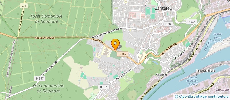 localisation de l'entreprise AVAX INVEST  CANTELEU