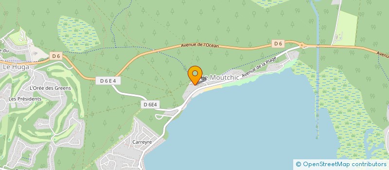 localisation de l'entreprise AVB NETTOYAGE à LACANAU
