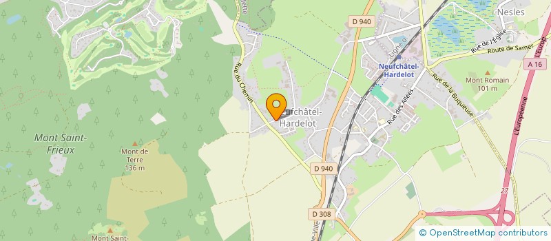 localisation de l'entreprise AVBD INTERIEUR à NEUFCHATEL-HARDELOT