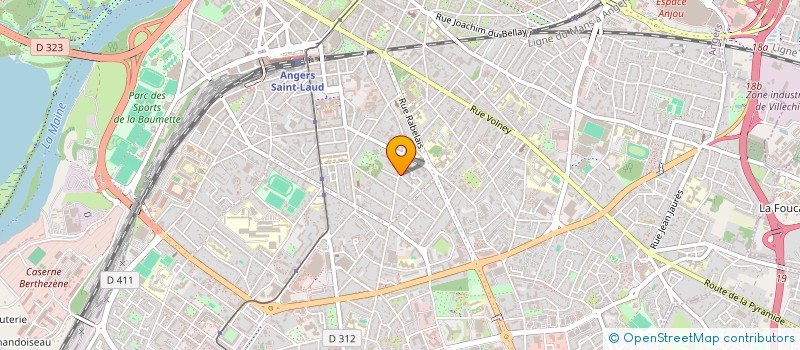 localisation de l'entreprise AVBICI à ANGERS