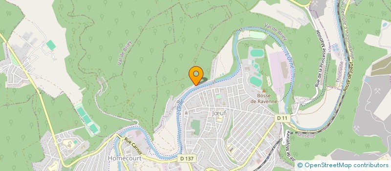 localisation de l'entreprise AVBJ CHARLES  JUF