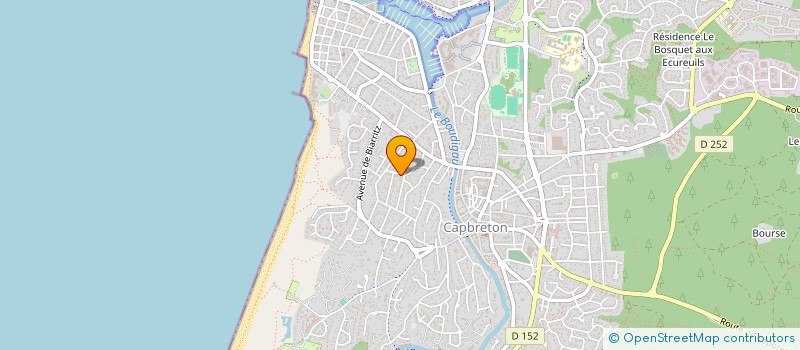 localisation de l'entreprise AVC à CAPBRETON