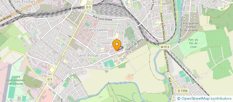 localisation de l'entreprise AVC LORRAINE à MONTIGNY-LES-METZ