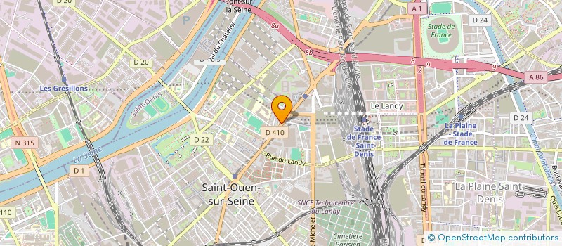 localisation de l'entreprise AVC SERVICES à SAINT-DENIS