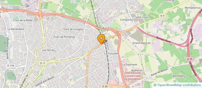 localisation de l'entreprise AVCE  VILLENEUVE-LES-BEZIERS