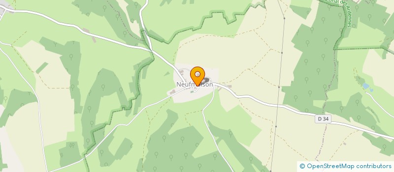 localisation de l'entreprise AVCF  NEUFMAISON