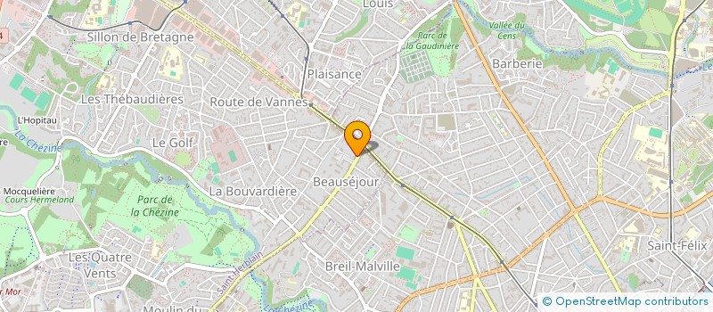 localisation de l'entreprise AVCIBAT à SAINT-HERBLAIN