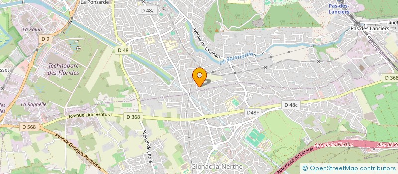 localisation de l'entreprise AVCM  MARIGNANE