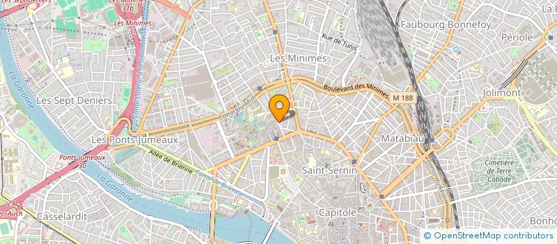 localisation de l'entreprise AVD à TOULOUSE