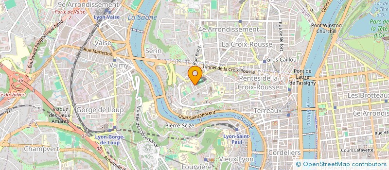 localisation de l'entreprise AVD CONSULTING à LYON