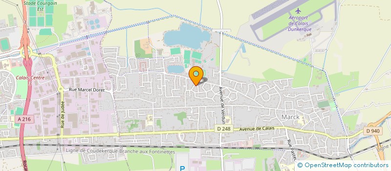 localisation de l'entreprise AVD ENERGIE  FRETHUN