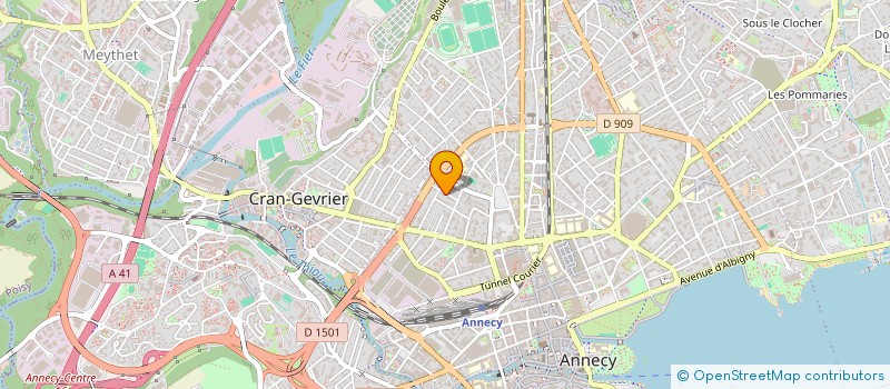 localisation de l'entreprise AVD OCCASION ACHAT-VENTE-DEPOT  ANNECY