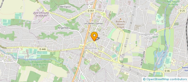 localisation de l'entreprise AVDA  MONTLHERY