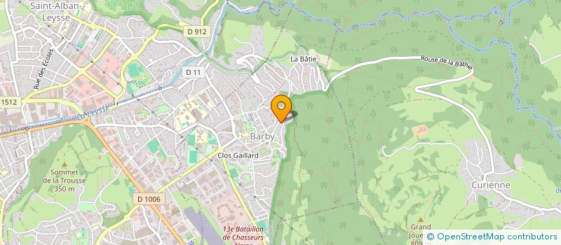 localisation de l'entreprise AVDC ALPES JUMPING  BARBY