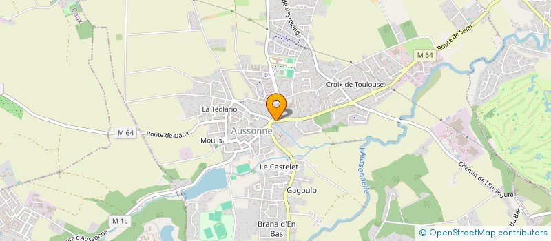 localisation de l'entreprise AVDEVIA  AUSSONNE