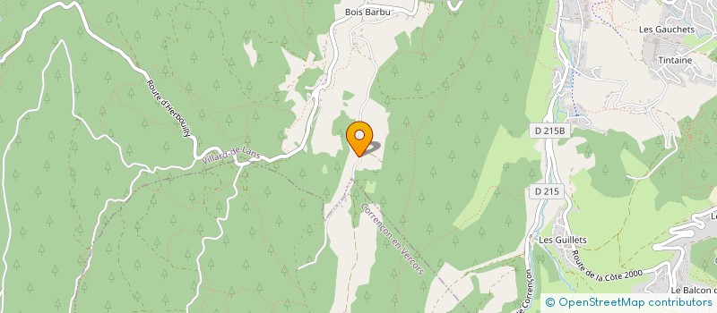 localisation de l'entreprise AVDPA ASS VALORISAT DIFF PREHISTOIRE ALP  VILLARD-DE-LANS