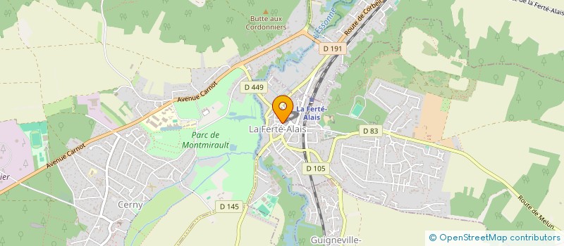 localisation de l'entreprise AVDS II à LA FERTE-ALAIS