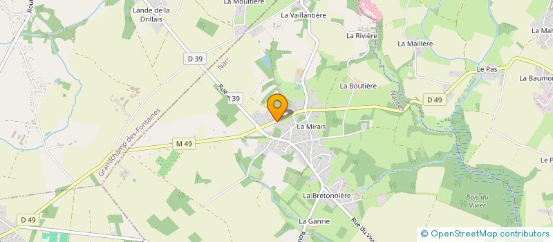 localisation de l'entreprise AVE 44 à LA CHAPELLE-SUR-ERDRE