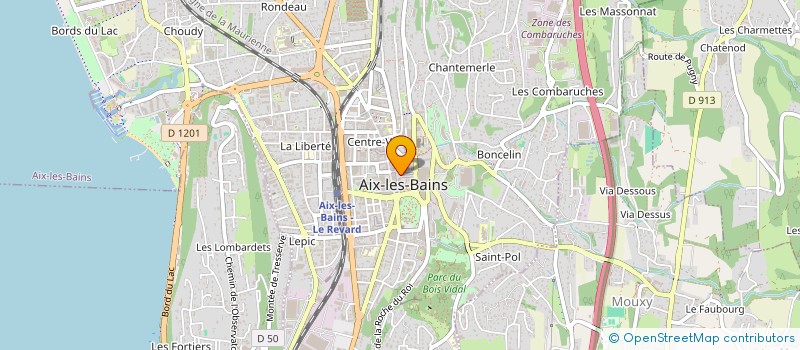 localisation de l'entreprise AVE 7  AIX-LES-BAINS