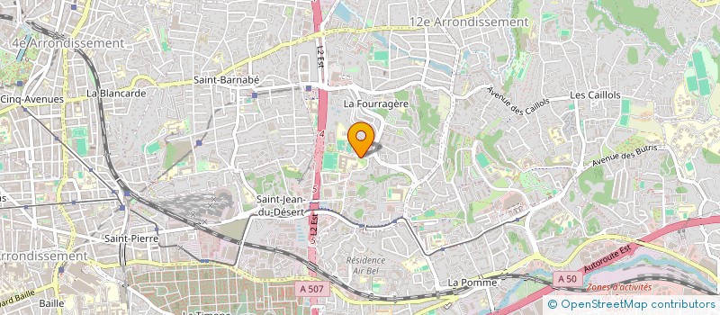 localisation de l'entreprise AVE  MARSEILLE