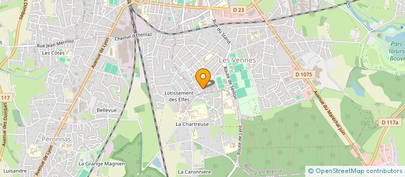 localisation de l'entreprise AVE AUTOS à BOURG-EN-BRESSE