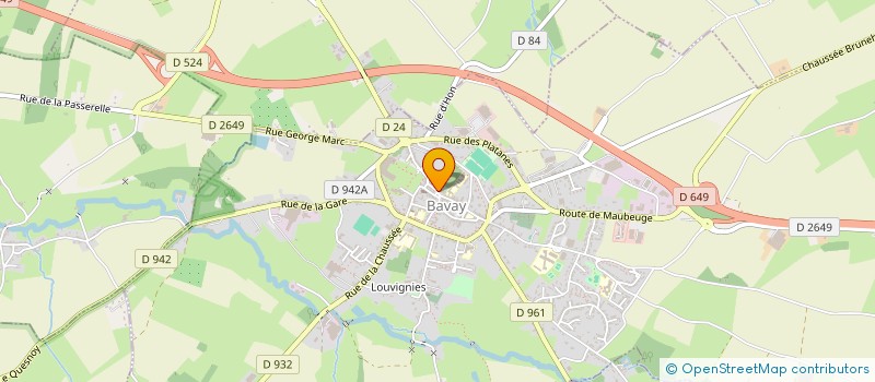 localisation de l'entreprise AVE BAGACUM 22E LEGION ROMAINE DE BAVAY  BAVAY