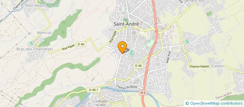 localisation de l'entreprise AVE CJ à SAINT-ANDRE