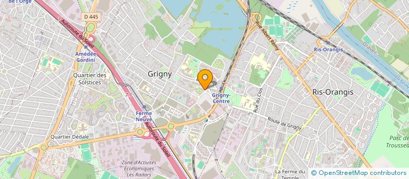 localisation de l'entreprise AVE CONCEPT  GRIGNY