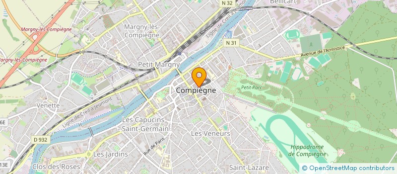 localisation de l'entreprise AVE CONSEIL ET RESTAURATION à COMPIEGNE