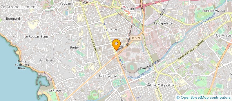 localisation de l'entreprise AVE FIVE à MARSEILLE