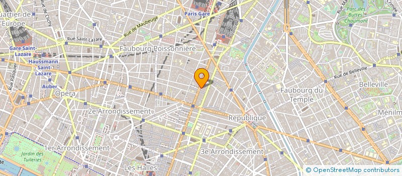 localisation de l'entreprise AVE MARIE SARL  PARIS