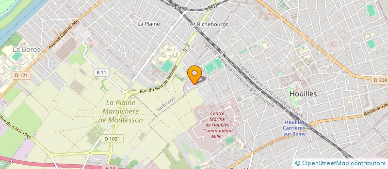 localisation de l'entreprise AVE MWA IMMOBILIER  CARRIERES-SUR-SEINE