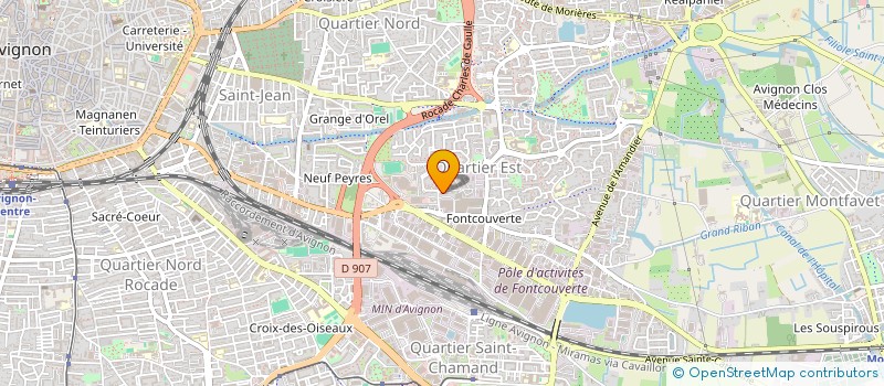 localisation de l'entreprise AVE PROTECT  AVIGNON