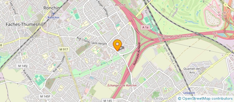 localisation de l'entreprise AVE TAXI  RONCHIN