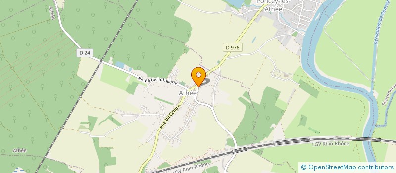 localisation de l'entreprise AVEA  SAINT-SEINE-EN-BACHE