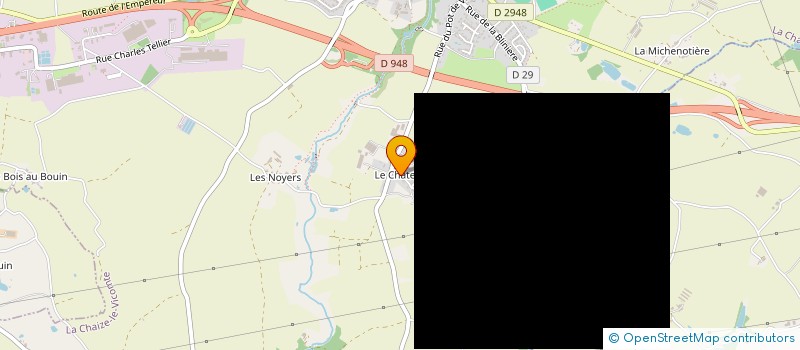 localisation de l'entreprise AVEA BUILD  LA CHAIZE-LE-VICOMTE