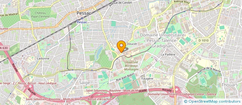 localisation de l'entreprise AVEA INDUSTRIE EUROPE à PESSAC