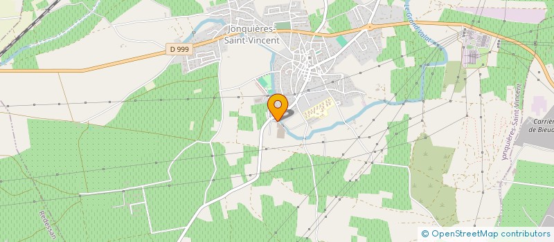 localisation de l'entreprise AVEAM  JONQUIERES-SAINT-VINCENT