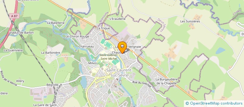 localisation de l'entreprise AVEC 2 L à CHOLET