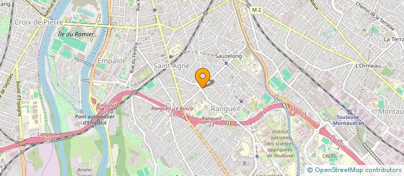 localisation de l'entreprise AVEC  BESSIERES