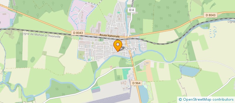 localisation de l'entreprise AVEC AMOUR  DOUZY