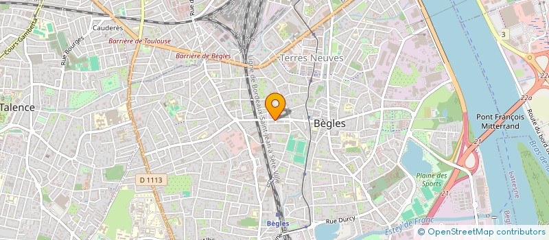 localisation de l'entreprise AVEC AMOUR à BEGLES