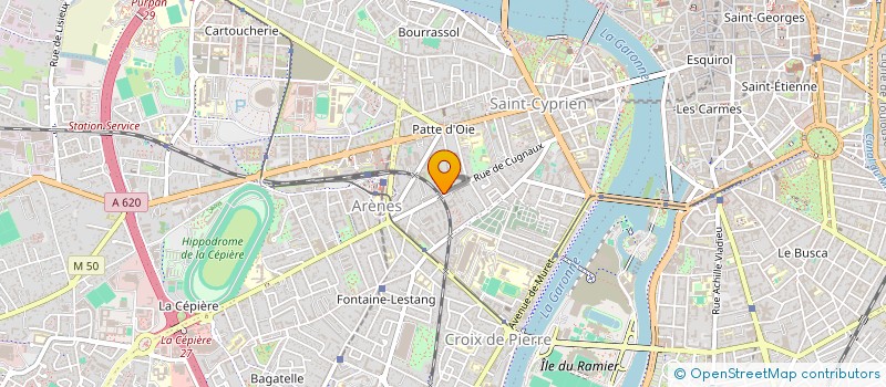 localisation de l'entreprise AVEC - ASSOCIATION VERS UNE ECONOMIE VERTE à TOULOUSE
