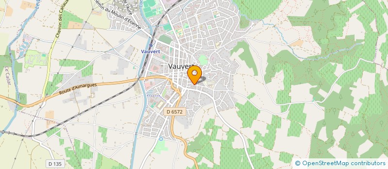localisation de l'entreprise AVEC AUTISME - VIVRE ECOUTER COMPRENDRE à VAUVERT