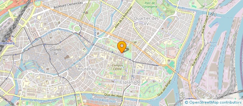 localisation de l'entreprise AVEC AVENIR à STRASBOURG