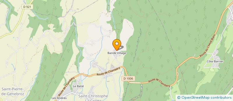 localisation de l'entreprise AVEC - AVENTURE & COOPERATION à SAINT-CHRISTOPHE