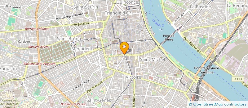 localisation de l'entreprise AVEC AVOCAT  BORDEAUX